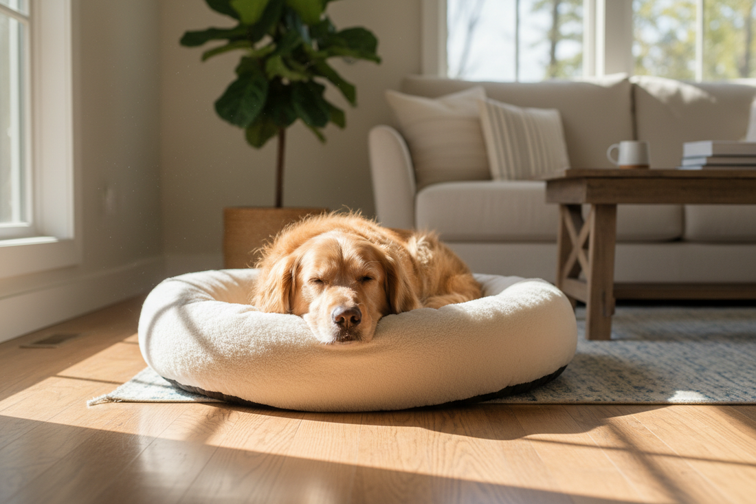 Why Calming Dog Beds Help Reduce Anxiety and Improve Sleep