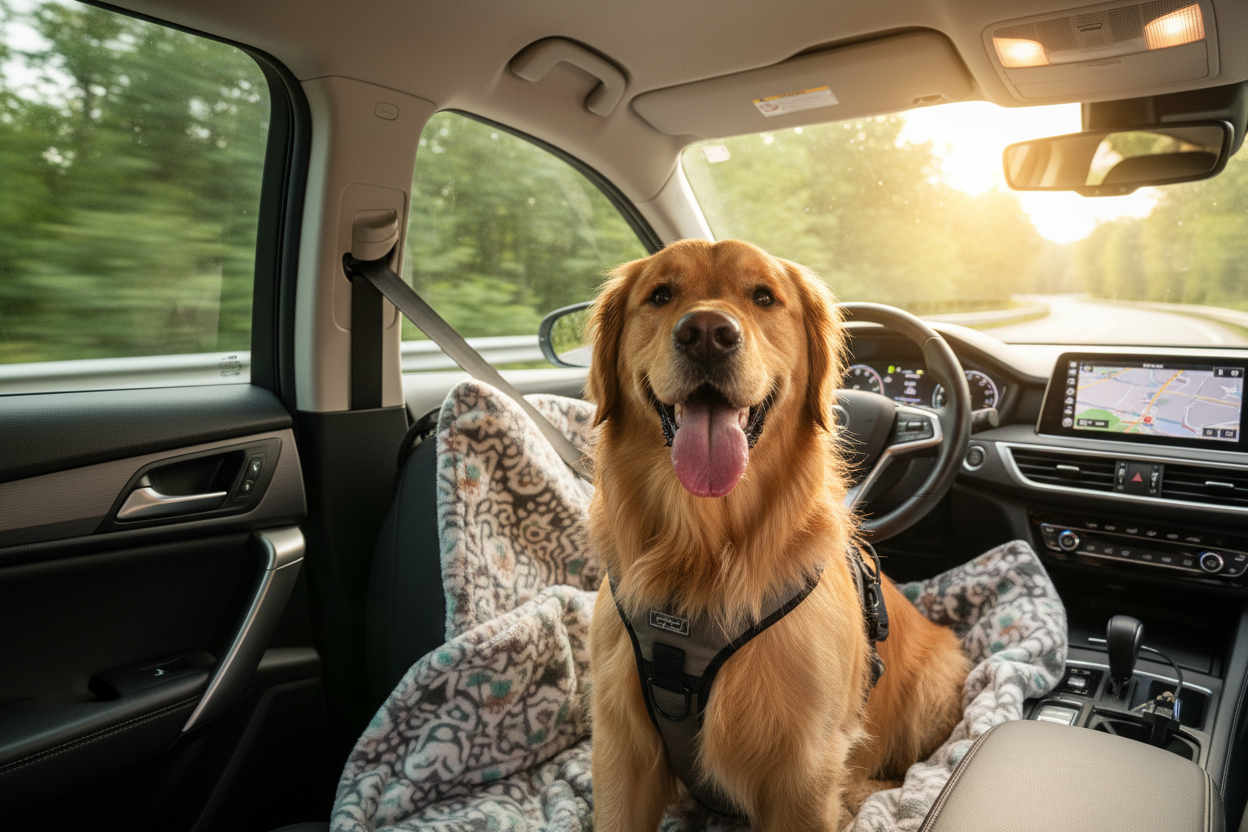 How To Keep Your Dog Safe In The Car