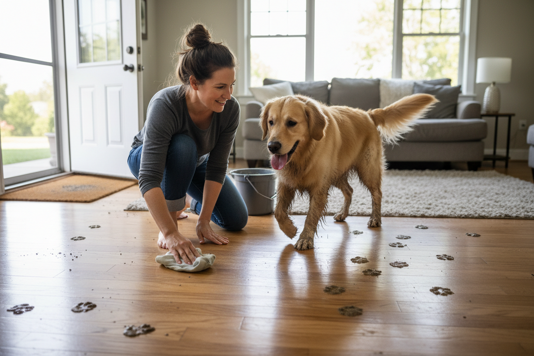 How to Clean Muddy Dog Paws Quickly at Home Without the Mess