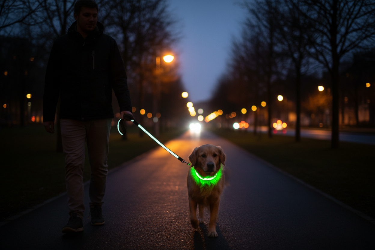How to Keep Your Dog Safe During Night Walks