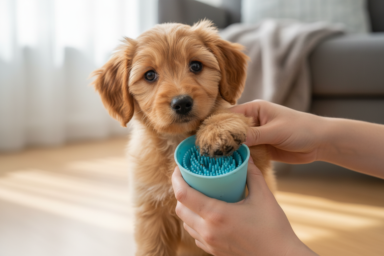 Why Every Dog Owner Needs a 2 in 1 Paw Cleaner and Massage Brush