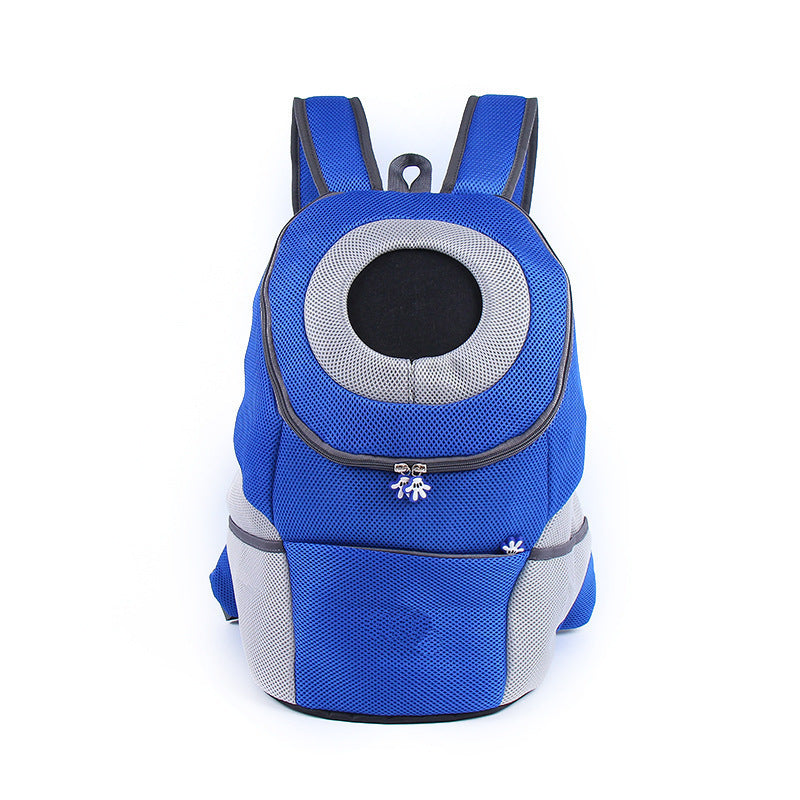 Breathable Pet Carrier Backpack Adjustable Travel Bag for Dogs / Cats