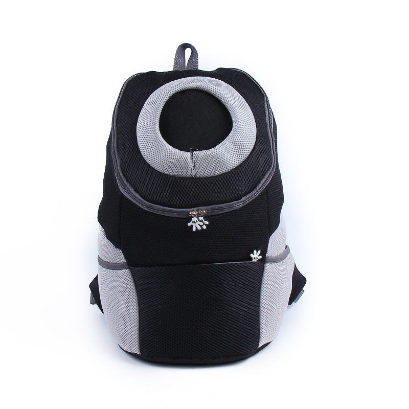 Breathable Pet Carrier Backpack Adjustable Travel Bag for Dogs / Cats