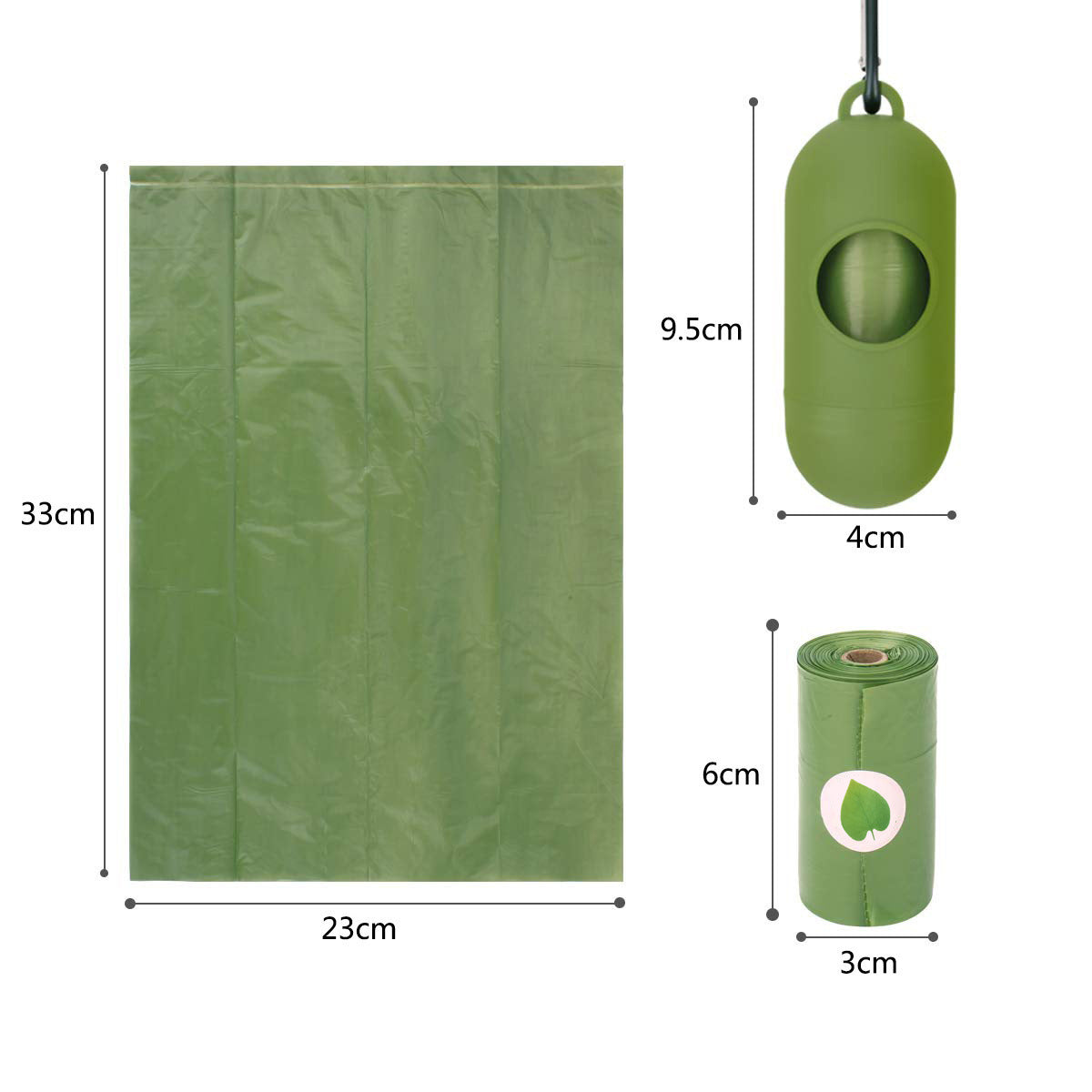 Planet-Friendly Dog / Pet Poop Bag Strong Leak Proof And Biodegradable