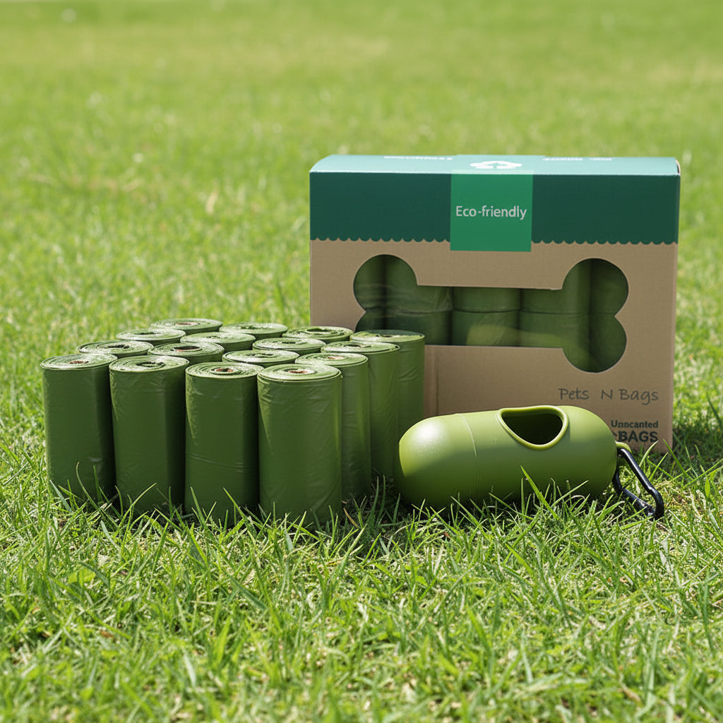 Planet-Friendly Dog / Pet Poop Bag Strong Leak Proof And Biodegradable