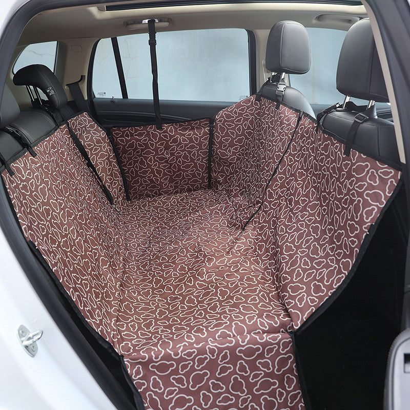 Durable Waterproof Car Seat Cover For Dogs / Pets Stress-Free Travel