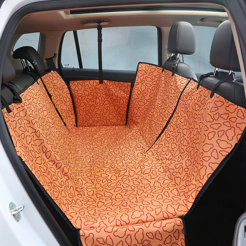 Durable Waterproof Car Seat Cover For Dogs / Pets Stress-Free Travel