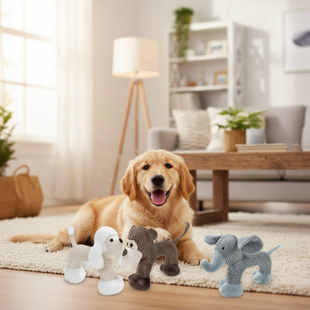 Juguete intereactivo chirriante para perros y cachorros aburridos