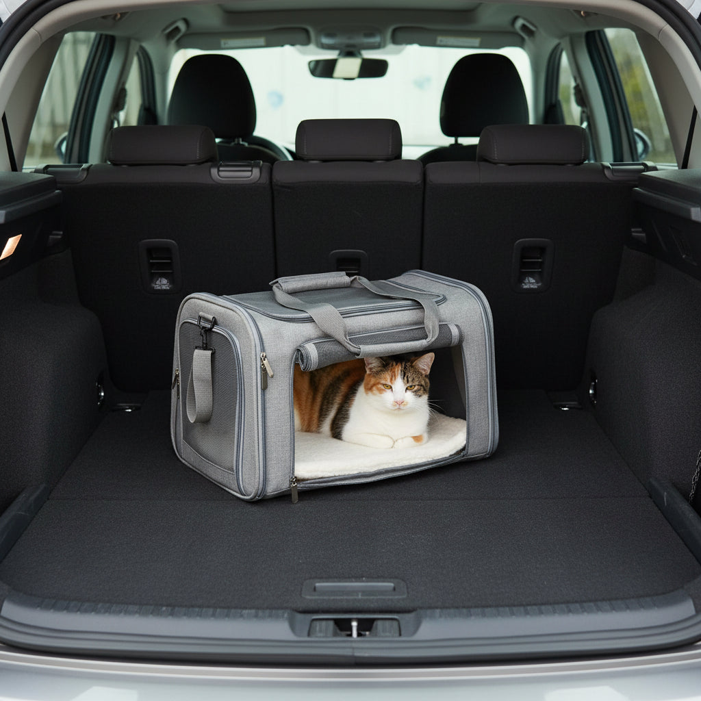 Portable Dog / Cat / Pet Carrier Bag Breathable Lightweight Pet Transport Carrier