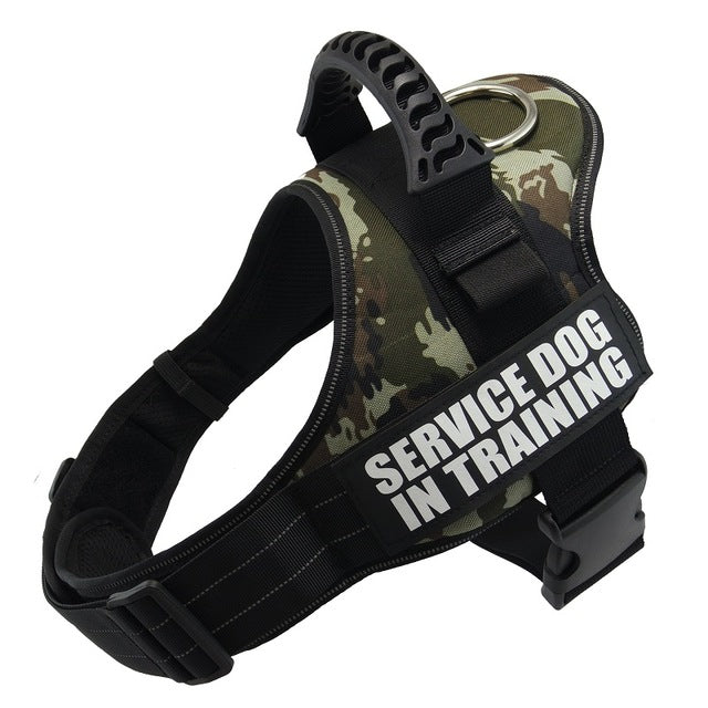 Personalised No-Pull Reflective Dog Harness - Adjustable Comfort Fit