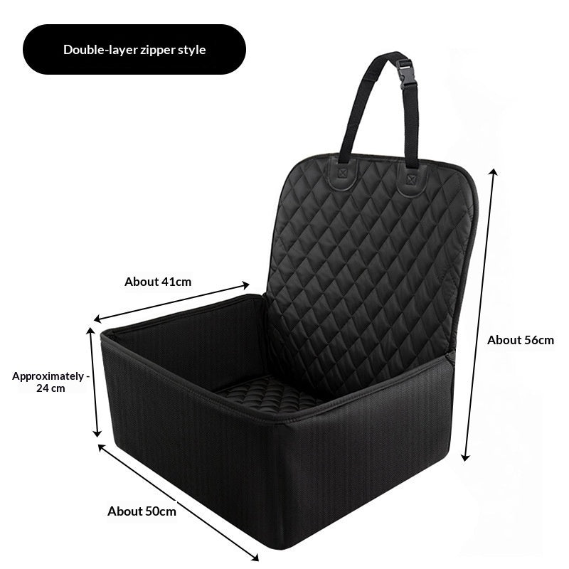 Waterproof Dog Car Seat Booster Safety Travel Bed Protector