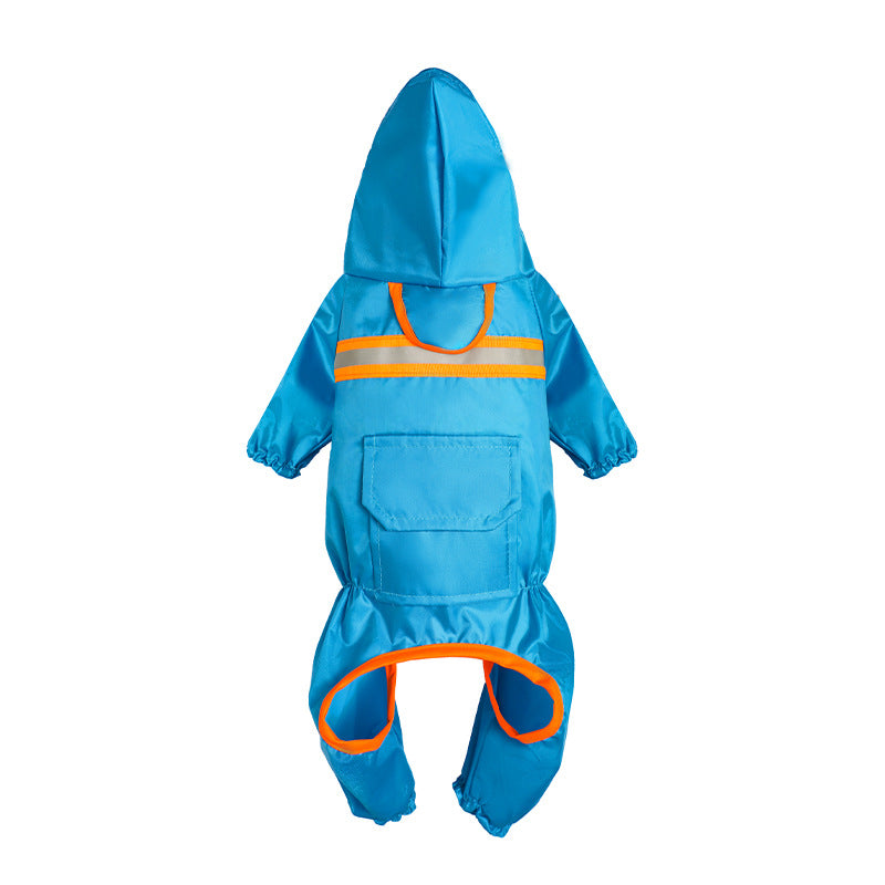 Reflective  Waterproof Dog / Pet Raincoat Keep Dogs Dry Comfortable Safe Outdoors
