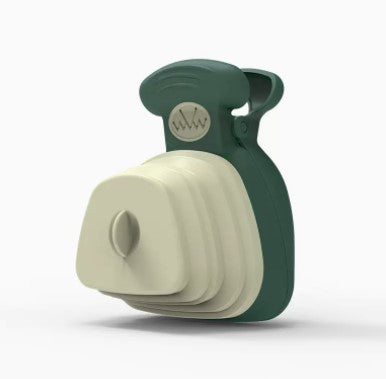 Portable Dog / Pet Poop Scooper With Bag Dispenser Clean Hands Solution