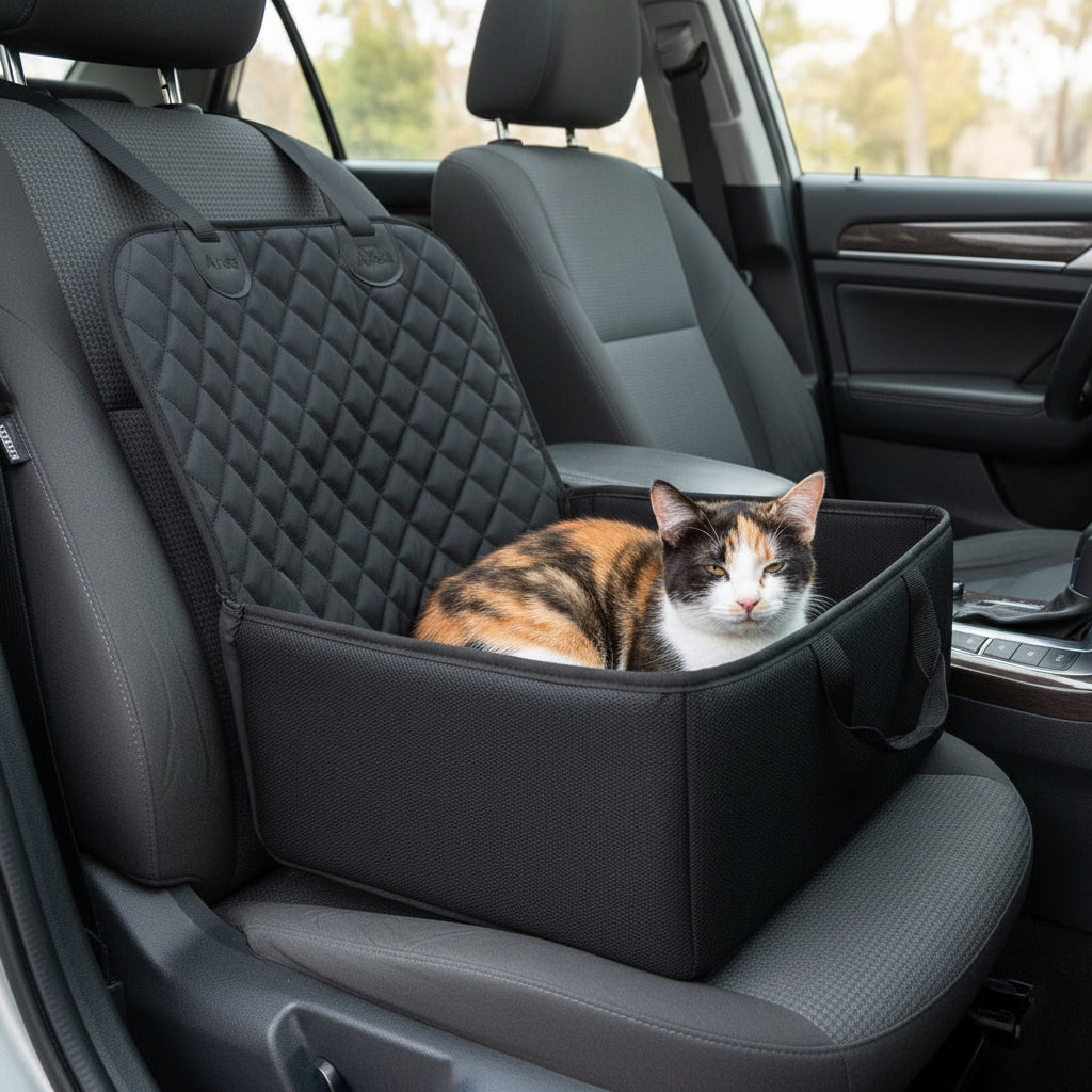 Waterproof Dog Car Seat Booster Safety Travel Bed Protector