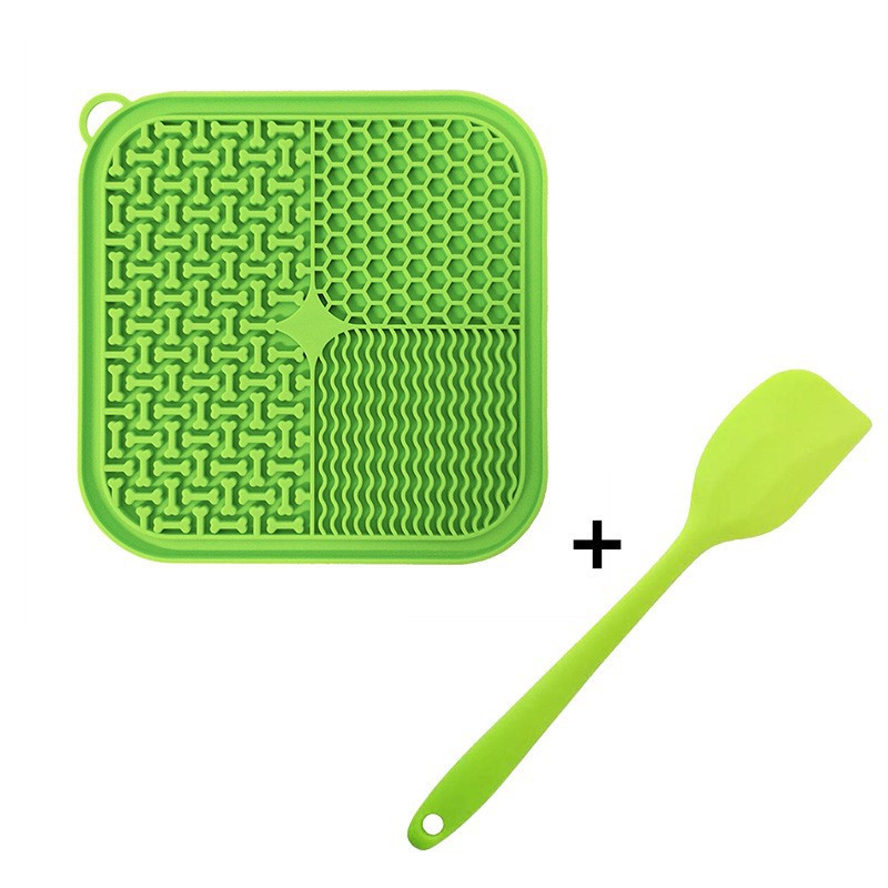 Anxiety Relief Lick Mat For Dogs / Pets With Strong Suction Cups