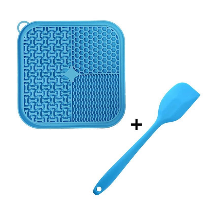 Anxiety Relief Lick Mat For Dogs / Pets With Strong Suction Cups