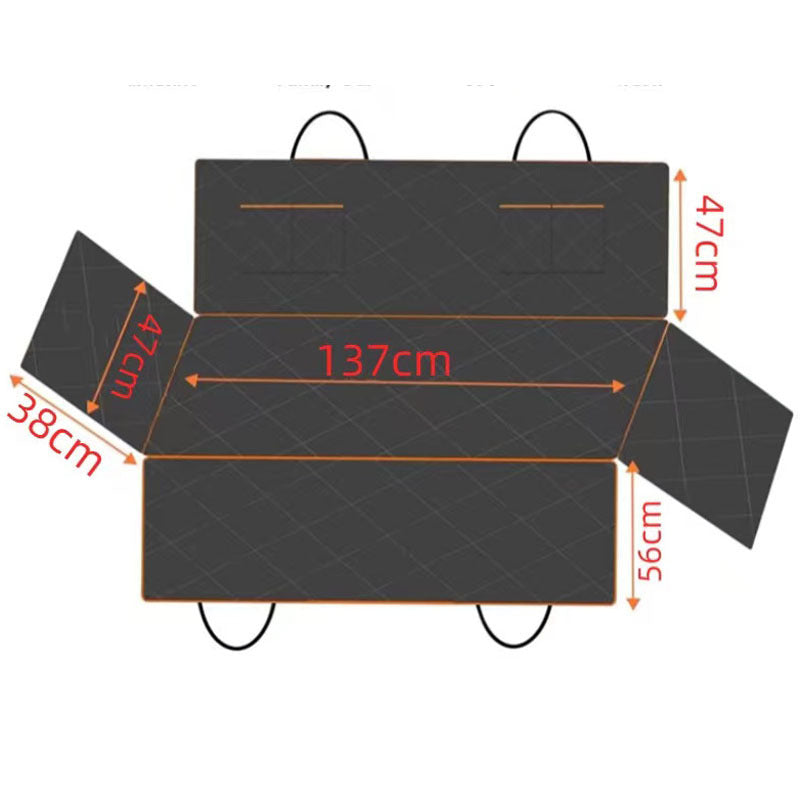 Waterproof Dog / Pet Car Seat Cover Rear Seat Protector Travel Hammock Mat