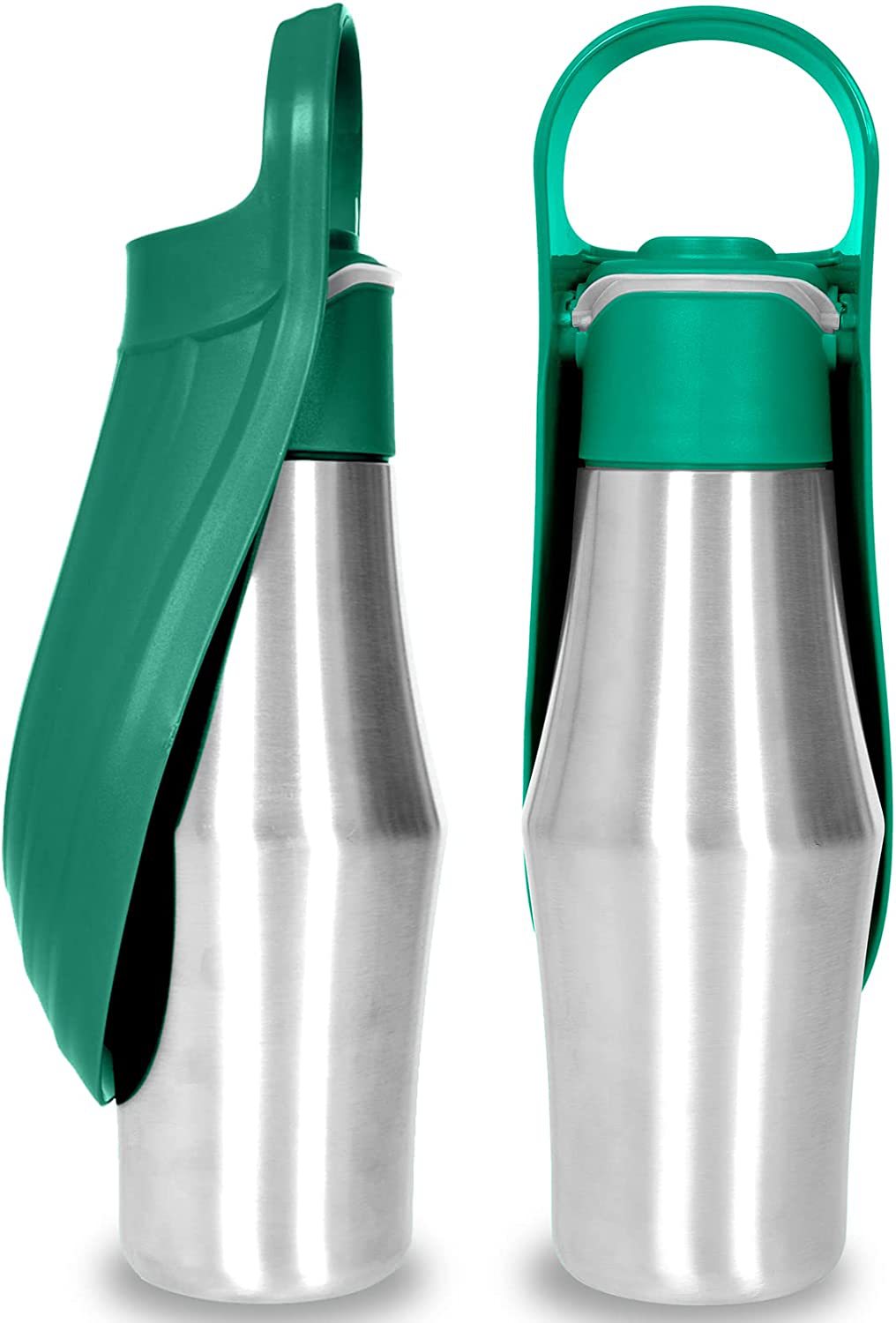 Travel Friendly Dog / Pet Water Bottle With Built-In Bowl