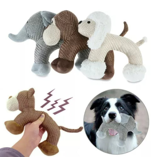 Interactive Squeaky Dog Chew Toy For Bored Dogs And Puppies