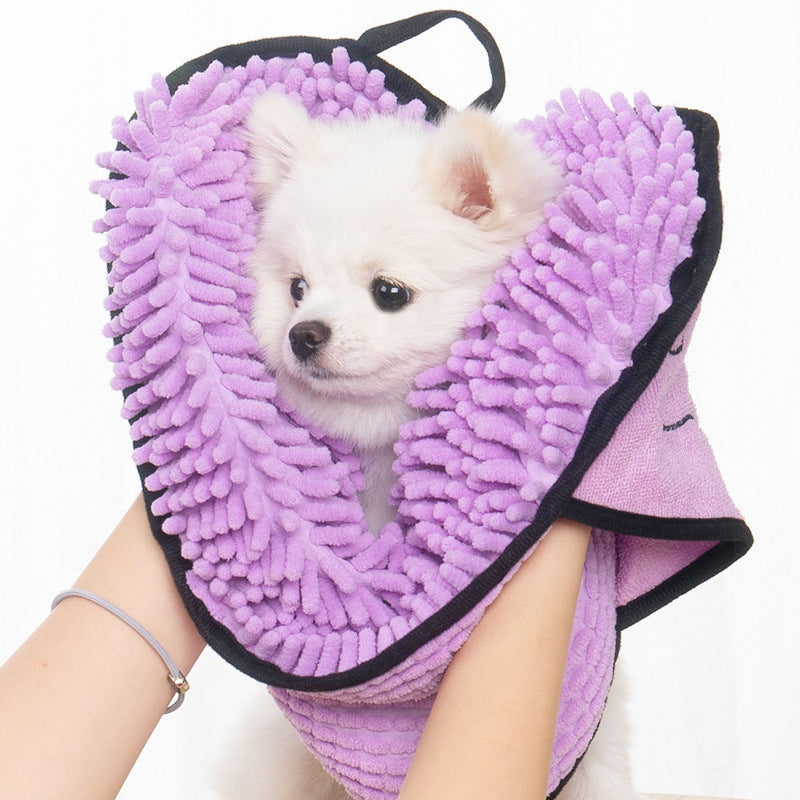 Dog / Pet Towel Microfiber Absorbent Quick Dry Bath Grooming Towel