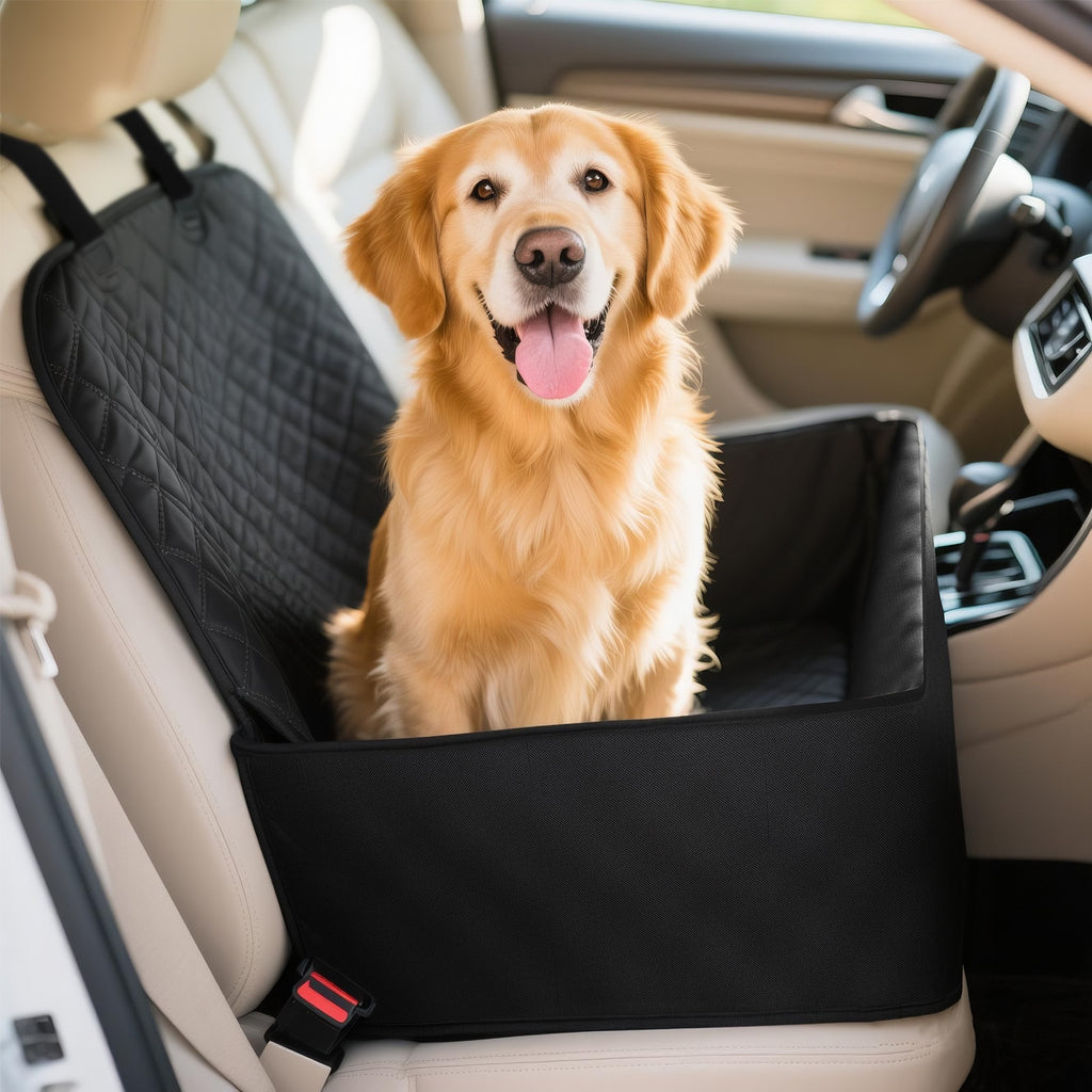 Waterproof Dog Car Seat Booster Safety Travel Bed Protector