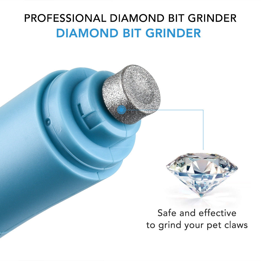 Gentle Electric Nail Grinder For Safe, Stress-Free Dog / Cat / Pet Grooming