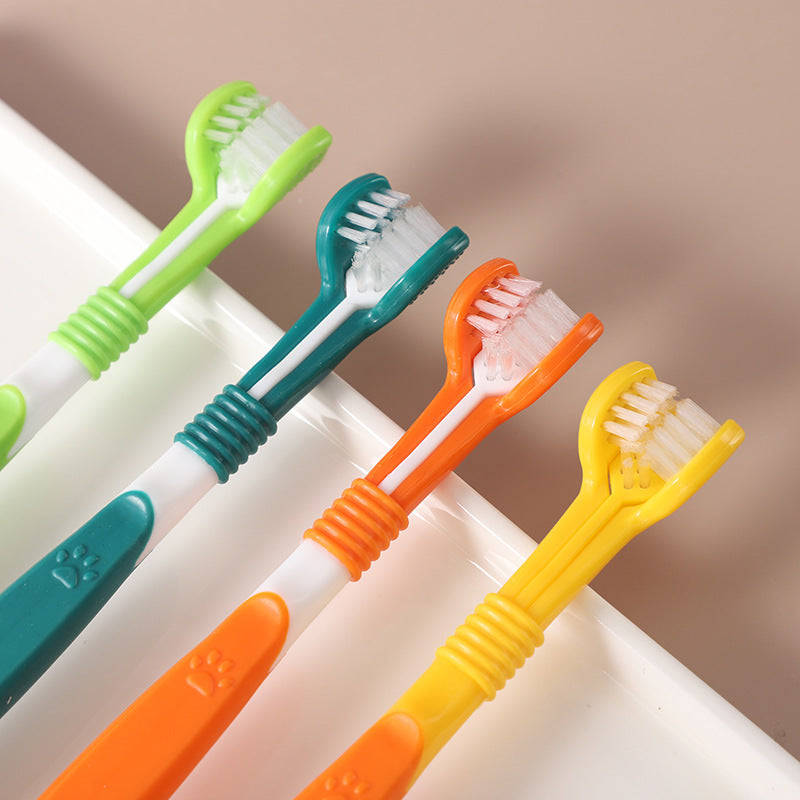 Gentle Dog / Cat / Pet Toothbrush For Healthy Teeth And Fresh Breath Daily