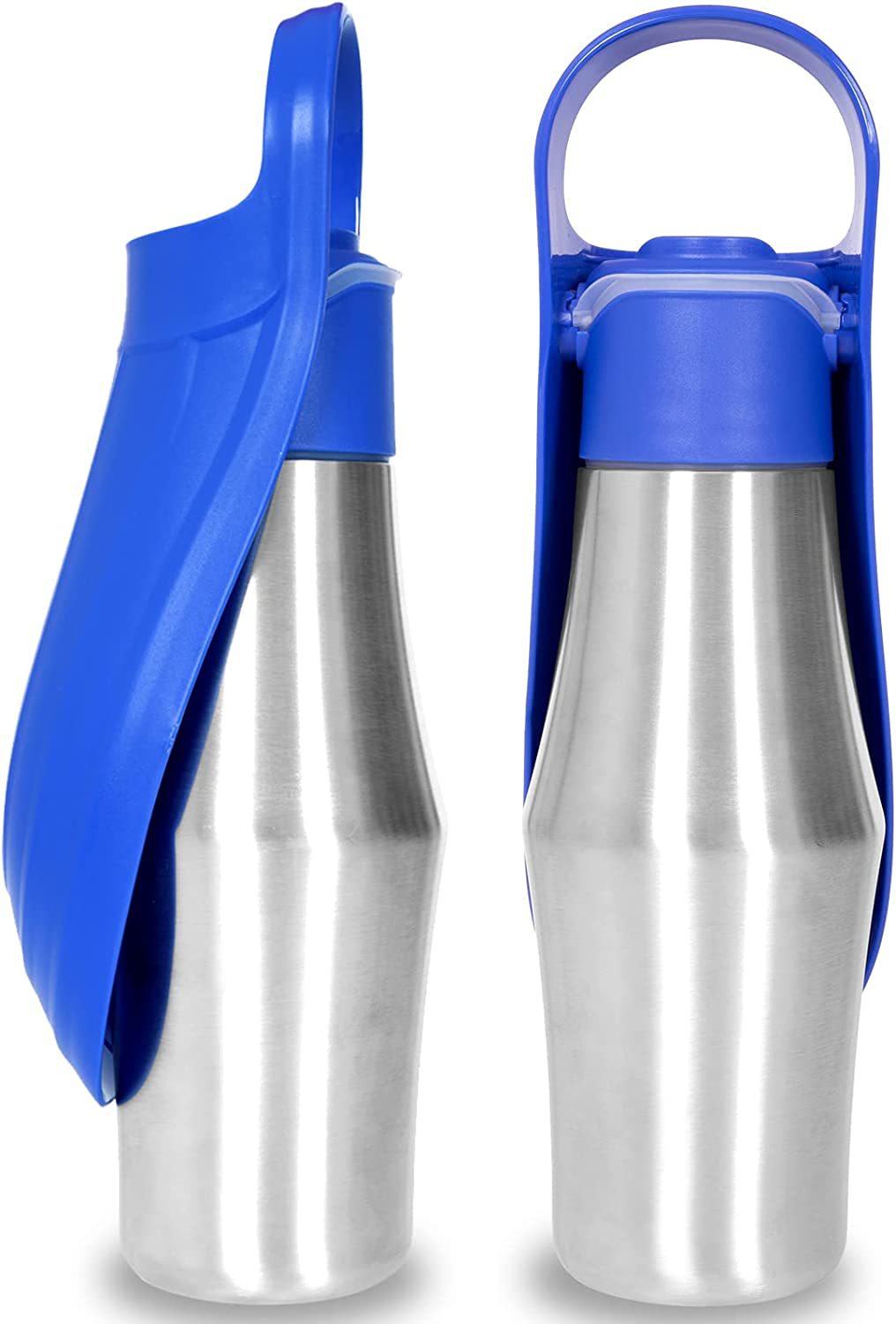 Travel Friendly Dog / Pet Water Bottle With Built-In Bowl