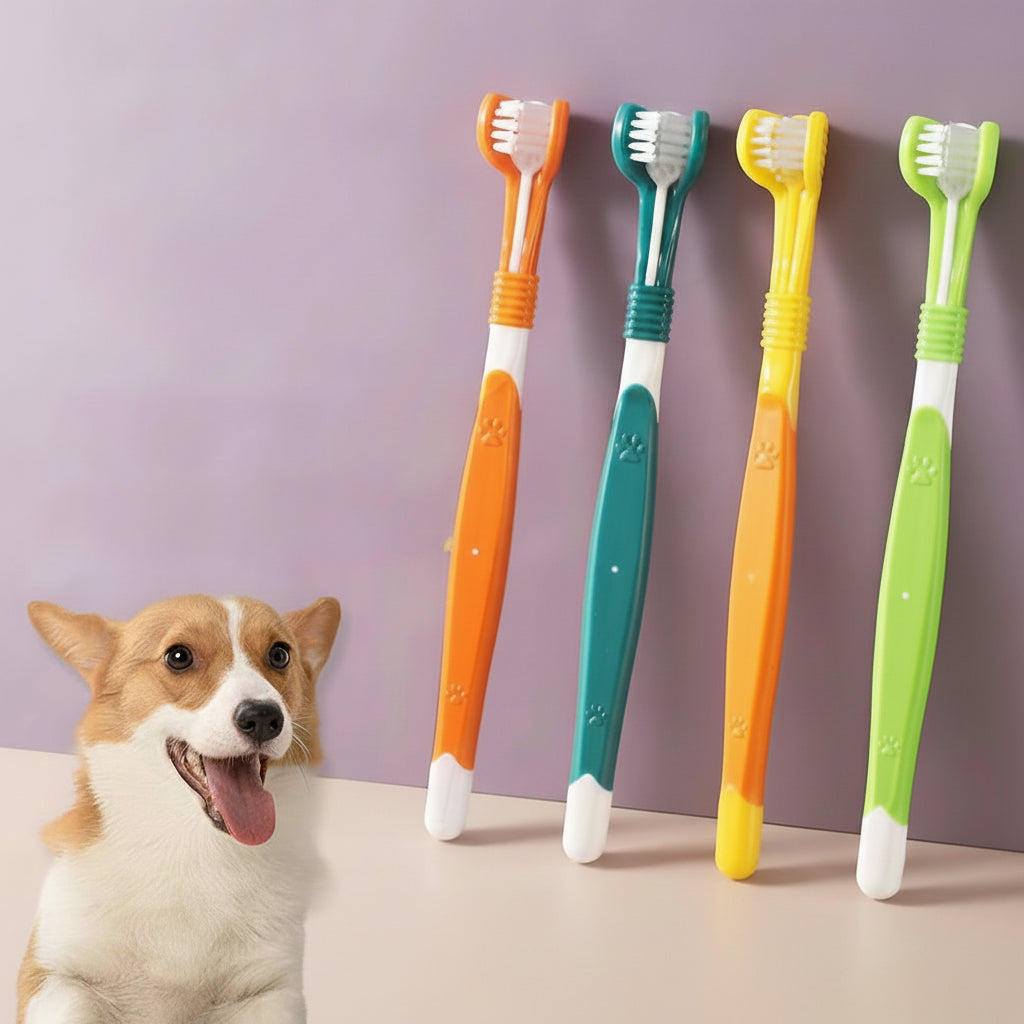 Gentle Dog / Cat / Pet Toothbrush For Healthy Teeth And Fresh Breath Daily