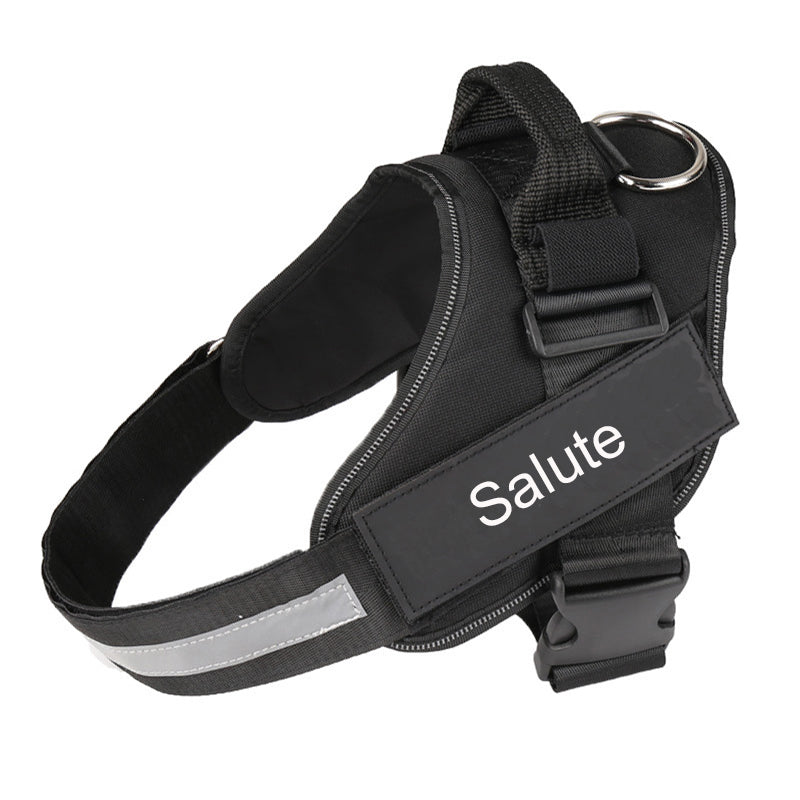 Personalised No-Pull Reflective Dog Harness - Adjustable Comfort Fit