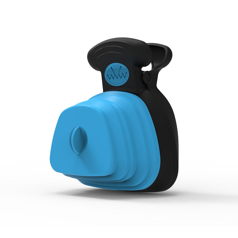 Portable Dog / Pet Poop Scooper With Bag Dispenser Clean Hands Solution