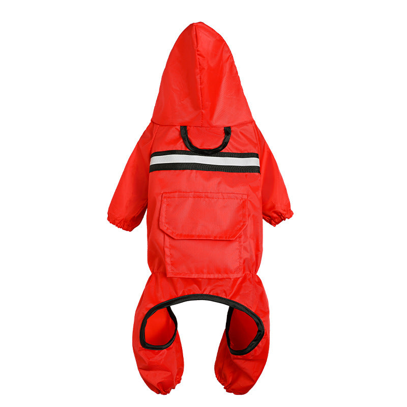 Reflective  Waterproof Dog / Pet Raincoat Keep Dogs Dry Comfortable Safe Outdoors