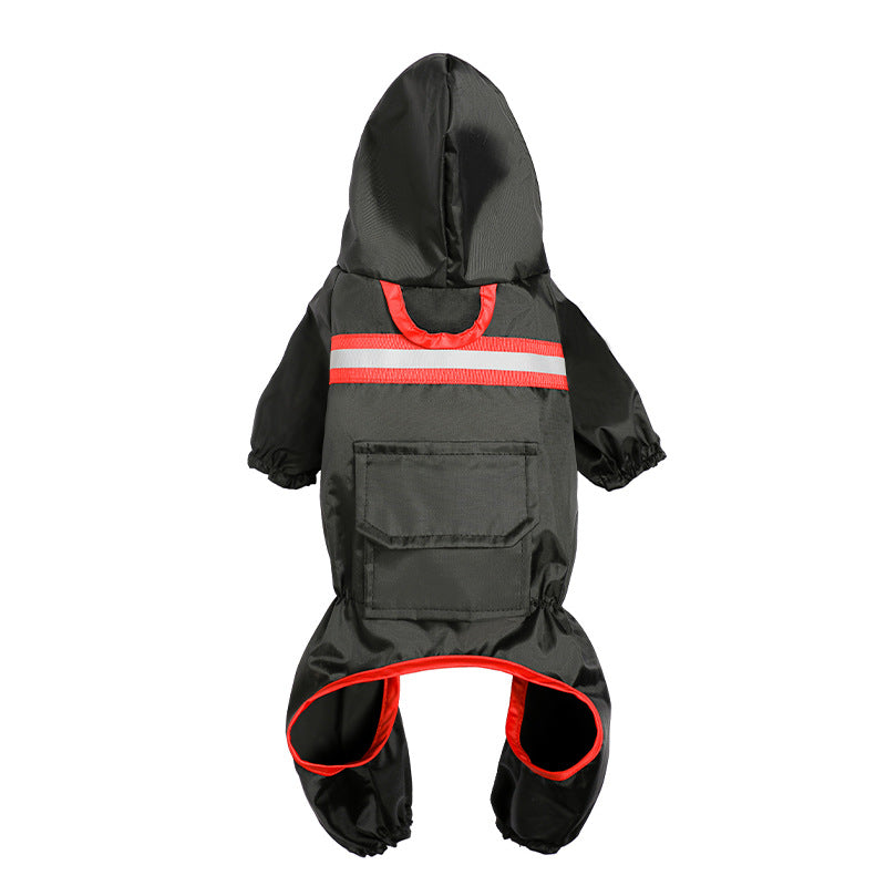 Reflective  Waterproof Dog / Pet Raincoat Keep Dogs Dry Comfortable Safe Outdoors