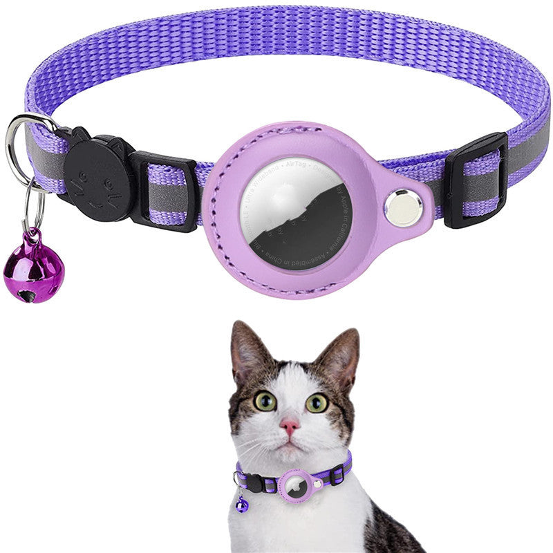Reflective Waterproof Collar Air Tag Holder For Dogs / Cats / Pets