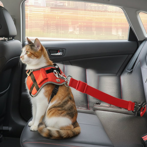 Dog / Cat / Pet Car Seat Belt Safety Harness Clip Adjustable Travel Lead